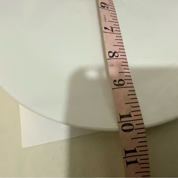 Corelle LIA Blue Swirl Set Of 4 Dinner Plates Vitrelle 10 1/4" & 3 small 7” - Picture 9 of 10